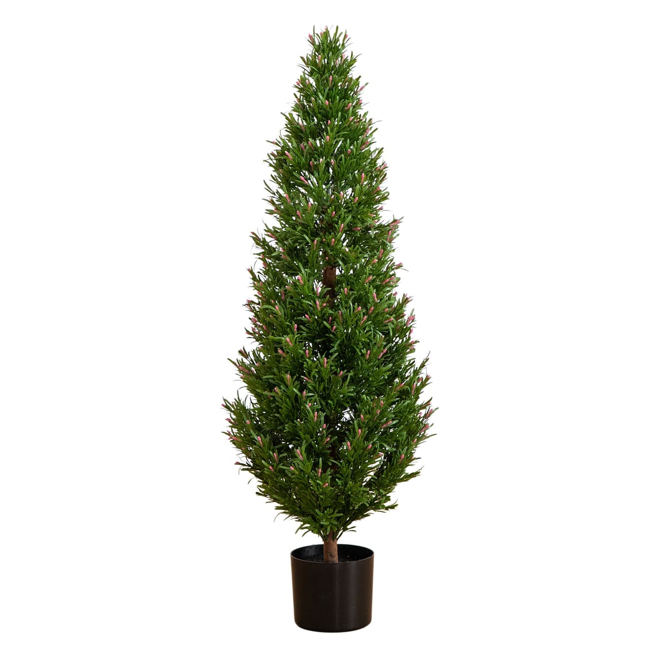 4ft. Potted UV Resistant Rosemary Cone Topiary Tree